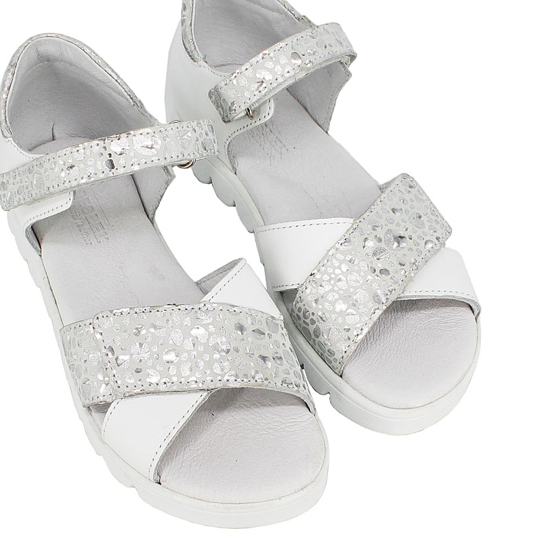 Туфли летние, артикул 2076, цвет белый купить в интернет-магазине Shoeslel с доставкой по России