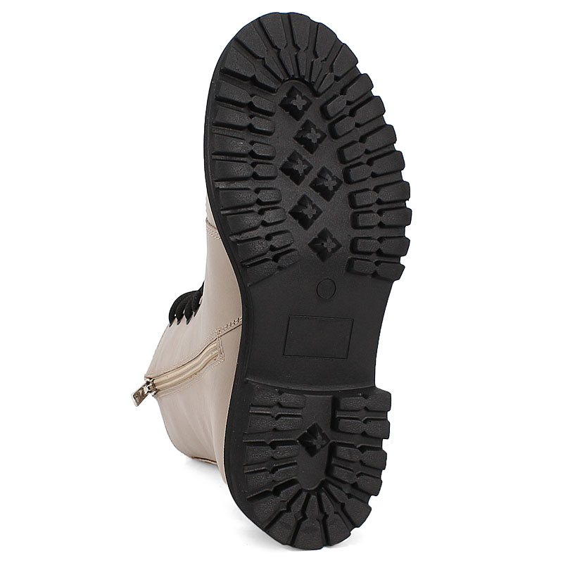 Ботинки, артикул 2077, цвет бежевый купить в интернет-магазине Shoeslel с доставкой по России