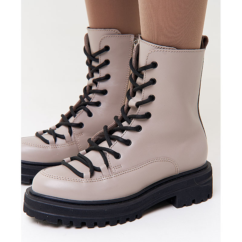 Ботинки, артикул 2077, цвет бежевый купить в интернет-магазине Shoeslel с доставкой по России