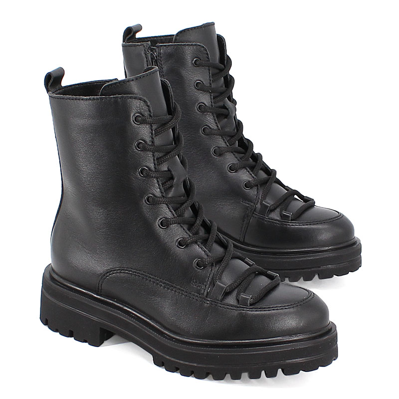 Ботинки, артикул 2077, цвет черный купить в интернет-магазине Shoeslel с доставкой по России