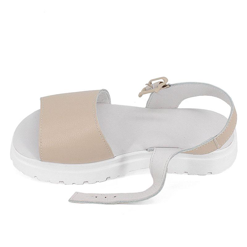 Туфли летние, артикул 2079, цвет бежевый купить в интернет-магазине Shoeslel с доставкой по России