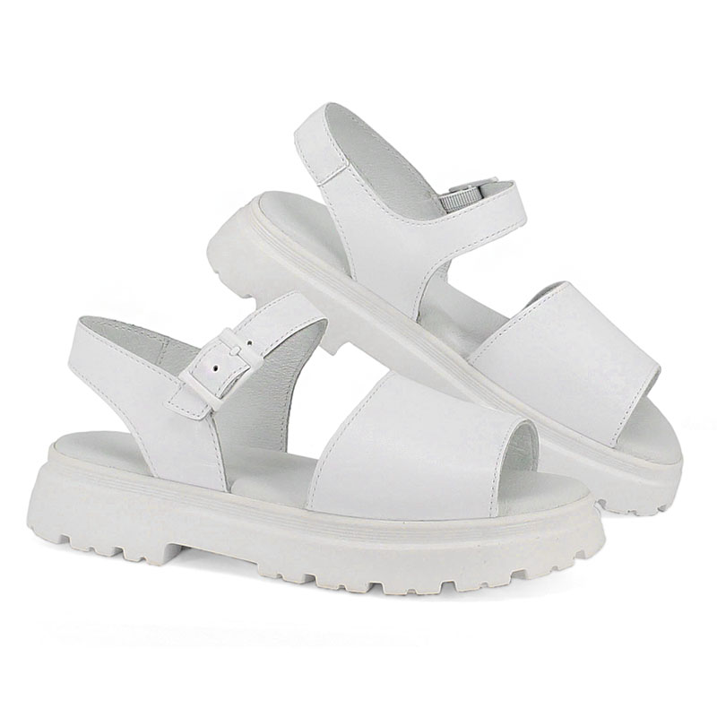 Туфли летние, артикул 2079, цвет белый купить в интернет-магазине Shoeslel с доставкой по России