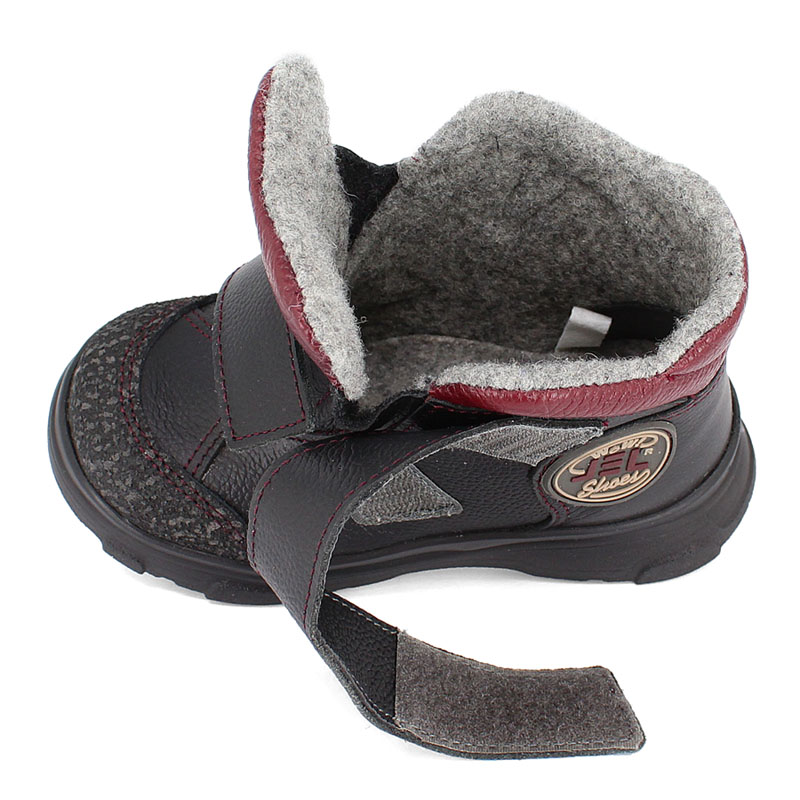 Ботинки малодетские, артикул 2083, цвет черный купить в интернет-магазине Shoeslel с доставкой по России