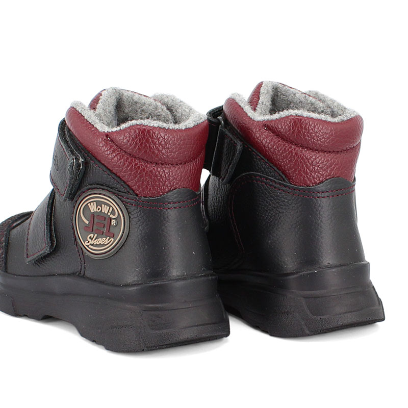 Ботинки малодетские, артикул 2083, цвет черный купить в интернет-магазине Shoeslel с доставкой по России