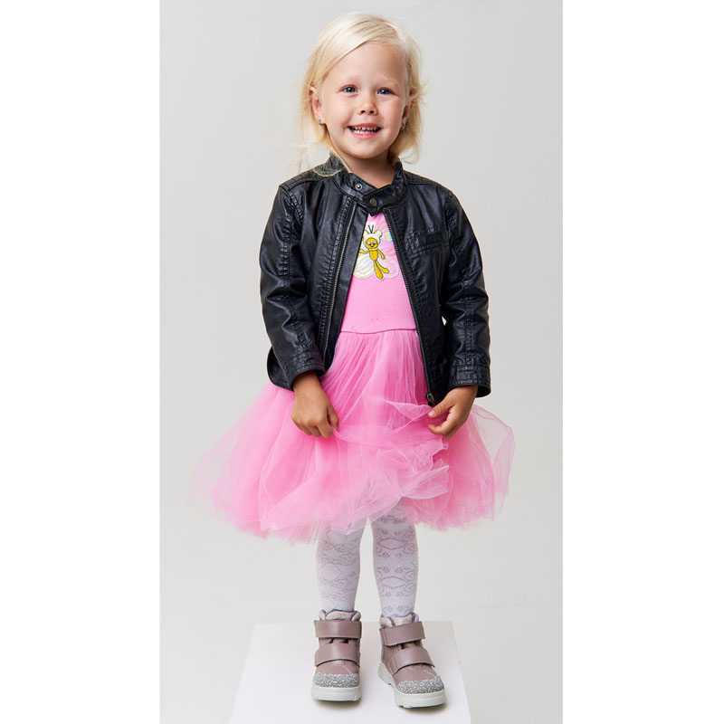 Ботинки малодетские, артикул 2083, цвет пыльно-розовый купить в интернет-магазине Shoeslel с доставкой по России