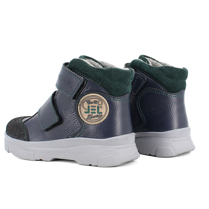 Ботинки малодетские, артикул 2083, цвет синий купить в интернет-магазине Shoeslel с доставкой по России