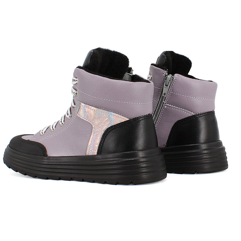 Ботинки, артикул 2084, цвет сиреневый купить в интернет-магазине Shoeslel с доставкой по России