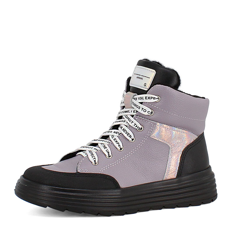 Ботинки, артикул 2084, цвет сиреневый купить в интернет-магазине Shoeslel с доставкой по России