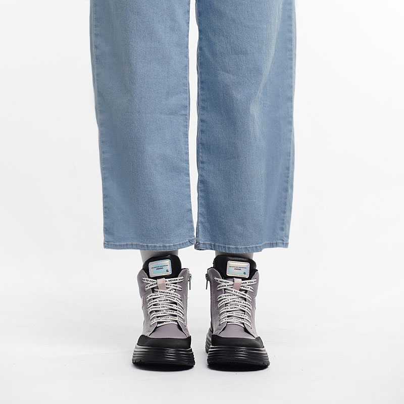 Ботинки, артикул 2084, цвет сиреневый купить в интернет-магазине Shoeslel с доставкой по России