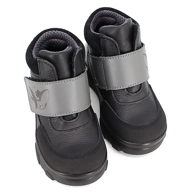 Ботинки малодетские, артикул 2087, цвет черный купить в интернет-магазине Shoeslel с доставкой по России