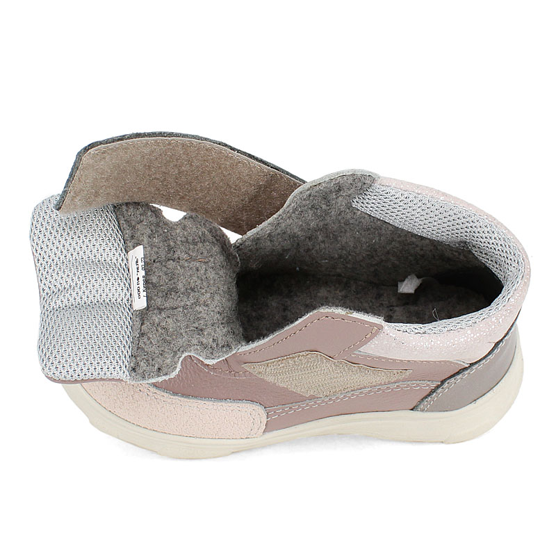 Ботинки малодетские, артикул 2087, цвет пыльно-розовый купить в интернет-магазине Shoeslel с доставкой по России