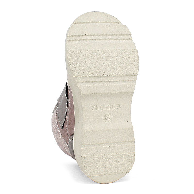 Ботинки малодетские, артикул 2087, цвет пыльно-розовый купить в интернет-магазине Shoeslel с доставкой по России