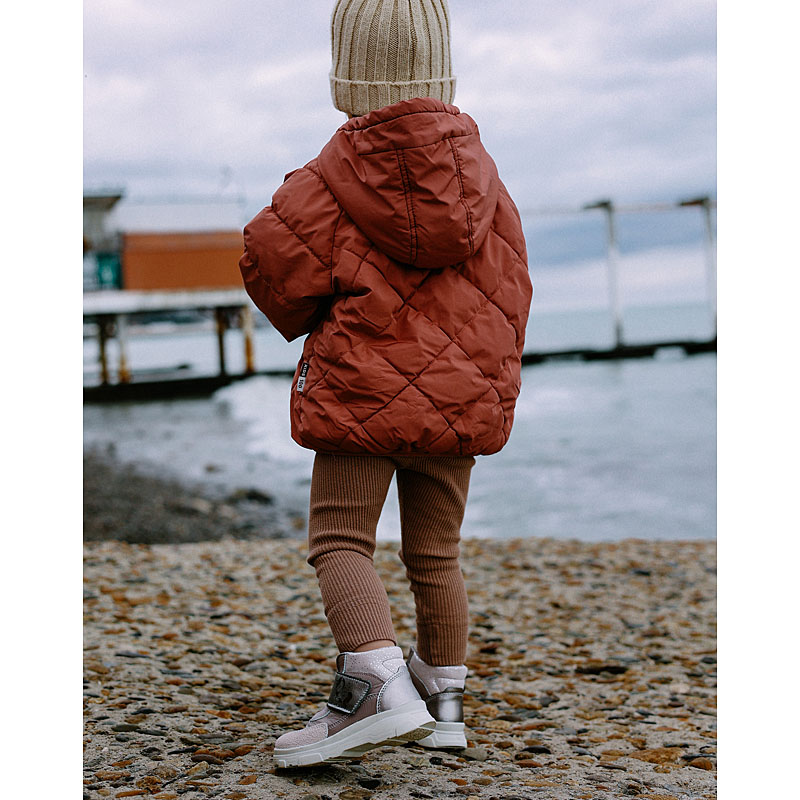 Ботинки малодетские, артикул 2087, цвет пыльно-розовый купить в интернет-магазине Shoeslel с доставкой по России