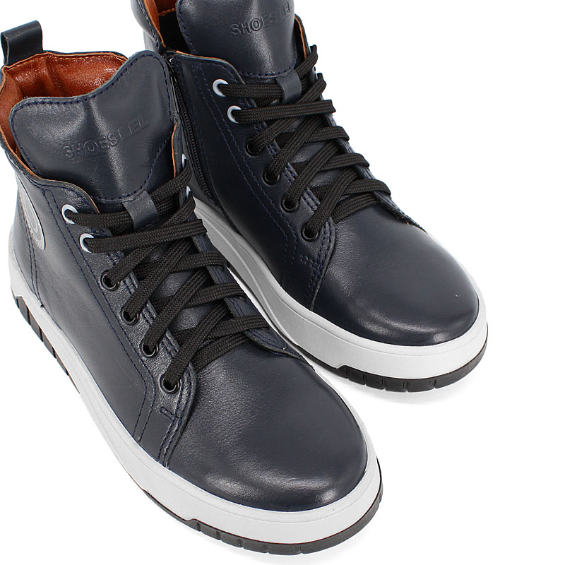 Ботинки, артикул 2096, цвет синий купить в интернет-магазине Shoeslel с доставкой по России