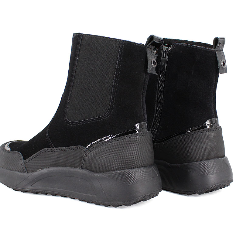 Полусапожки, артикул 2097, цвет черный купить в интернет-магазине Shoeslel с доставкой по России