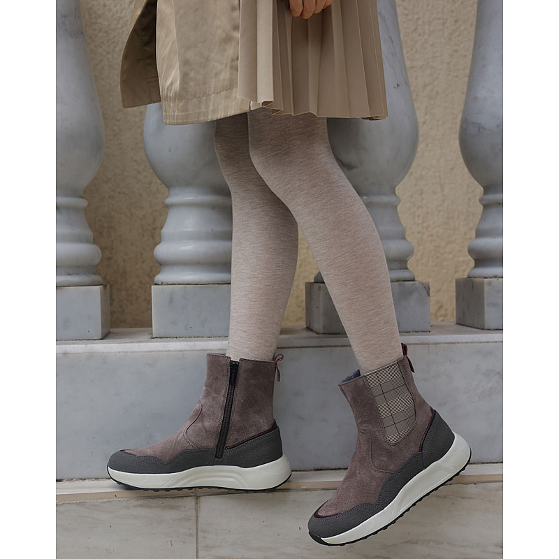 Полусапожки, артикул 2097, цвет мокко купить в интернет-магазине Shoeslel с доставкой по России