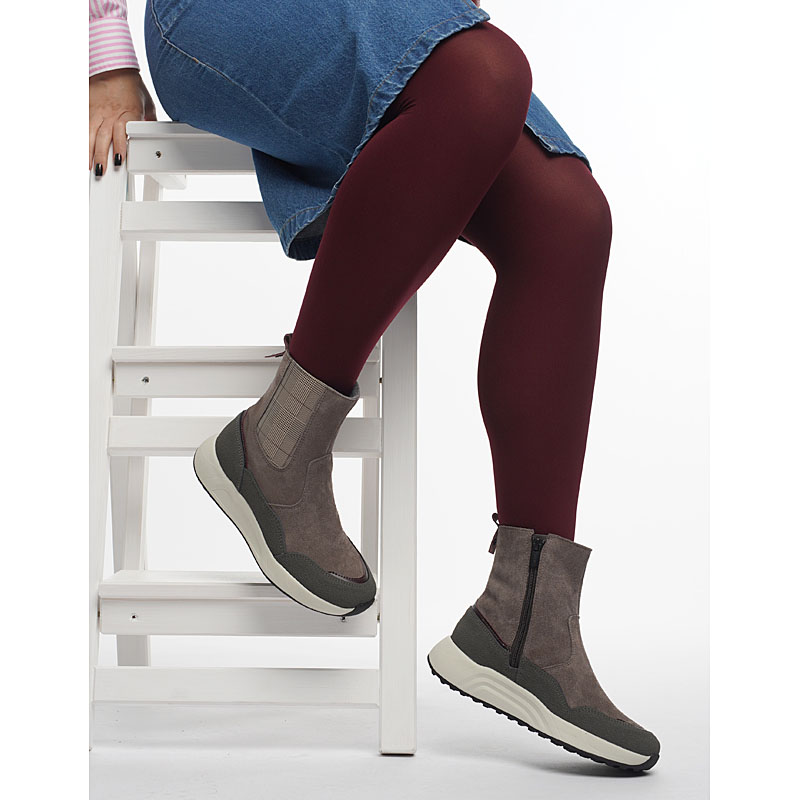 Полусапожки, артикул 2097, цвет мокко купить в интернет-магазине Shoeslel с доставкой по России