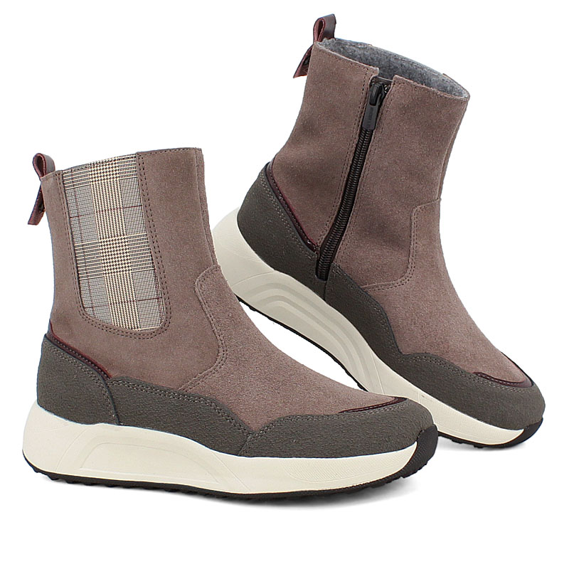 Полусапожки, артикул 2097, цвет мокко купить в интернет-магазине Shoeslel с доставкой по России