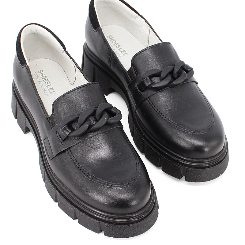 Туфли, артикул 2098, цвет черный купить в интернет-магазине Shoeslel с доставкой по России