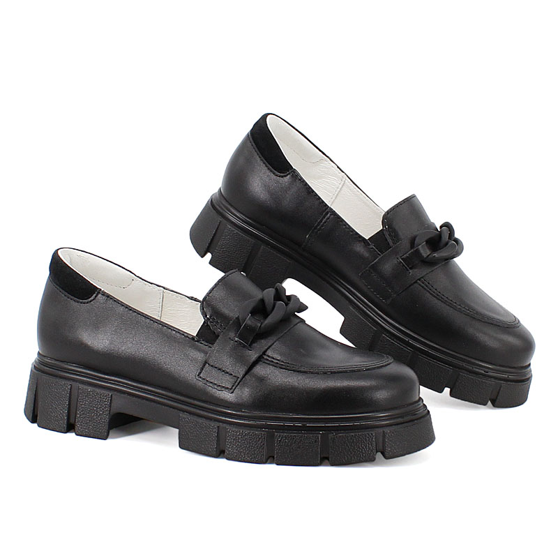 Туфли, артикул 2098, цвет черный купить в интернет-магазине Shoeslel с доставкой по России