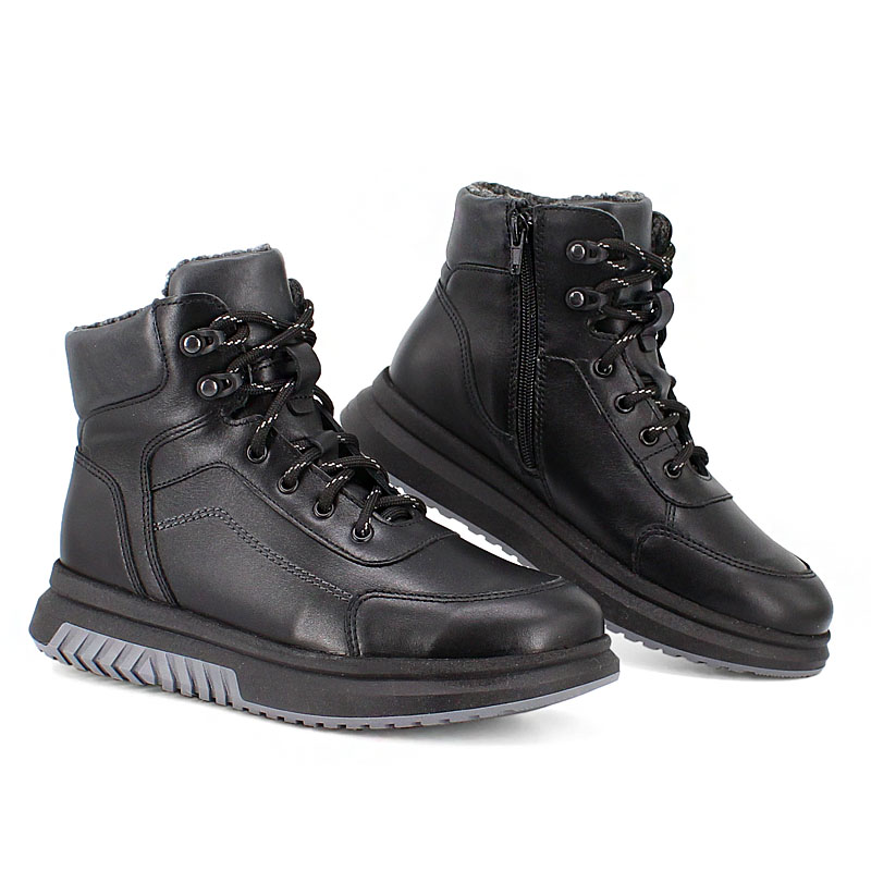 Ботинки, артикул 2102, цвет черный купить в интернет-магазине Shoeslel с доставкой по России