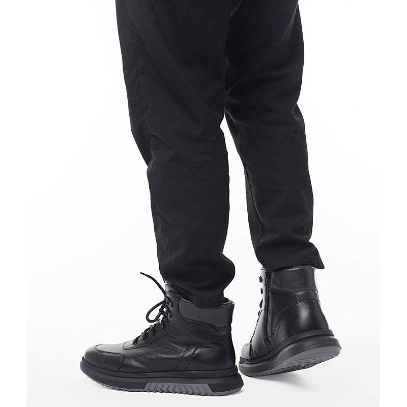 Ботинки, артикул 2102, цвет черный купить в интернет-магазине Shoeslel с доставкой по России