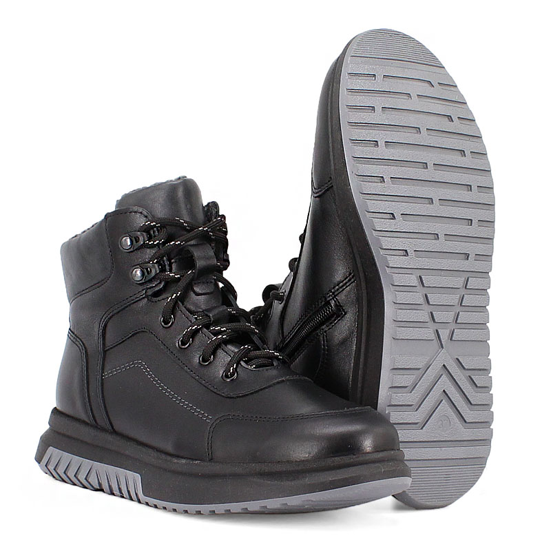 Ботинки, артикул 2102, цвет черный купить в интернет-магазине Shoeslel с доставкой по России