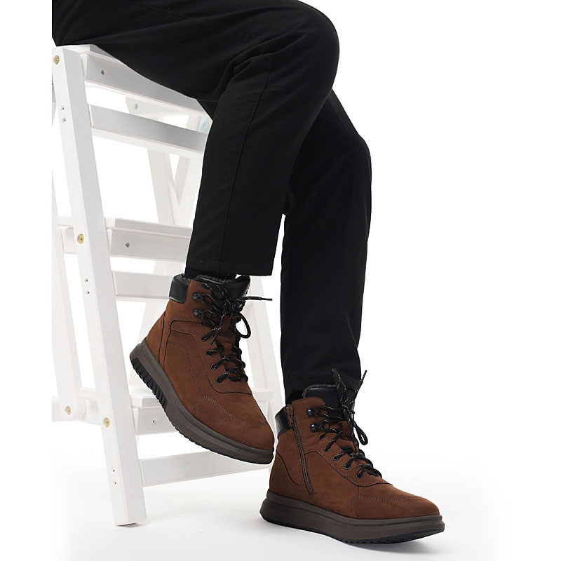 Ботинки, артикул 2102, цвет песочный купить в интернет-магазине Shoeslel с доставкой по России