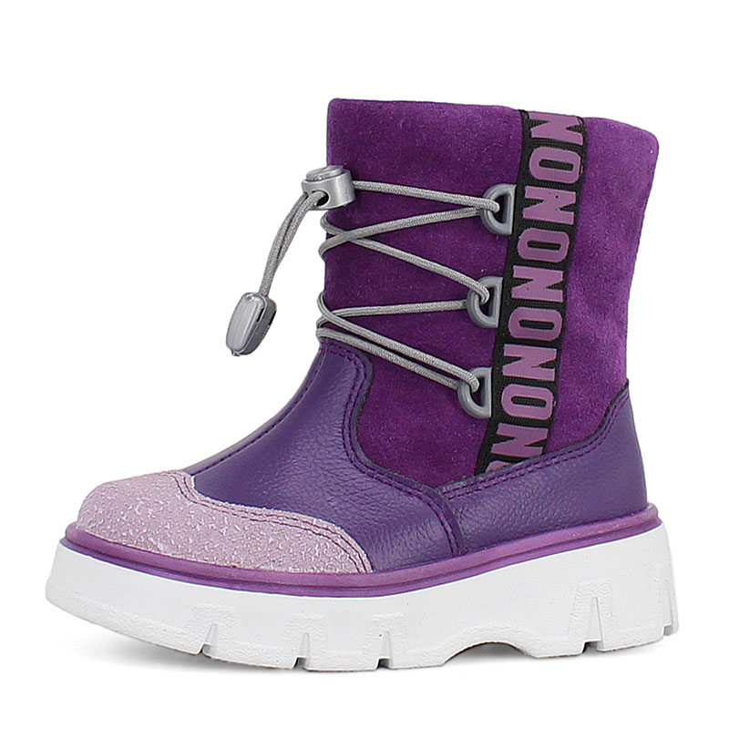 Сапожки малодетские, артикул 2104, цвет фиолетовый купить в интернет-магазине Shoeslel с доставкой по России