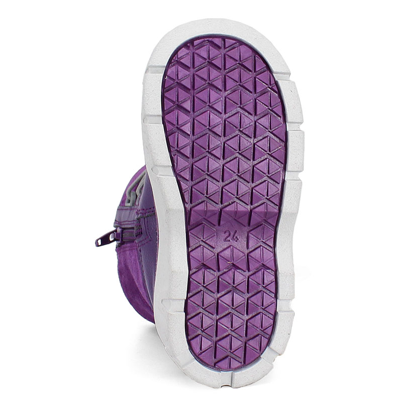 Сапожки малодетские, артикул 2104, цвет фиолетовый купить в интернет-магазине Shoeslel с доставкой по России