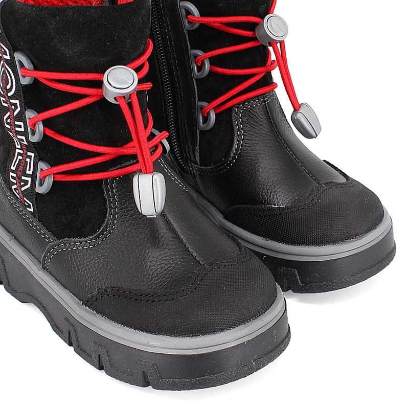 Сапожки малодетские, артикул 2104, цвет черный купить в интернет-магазине Shoeslel с доставкой по России