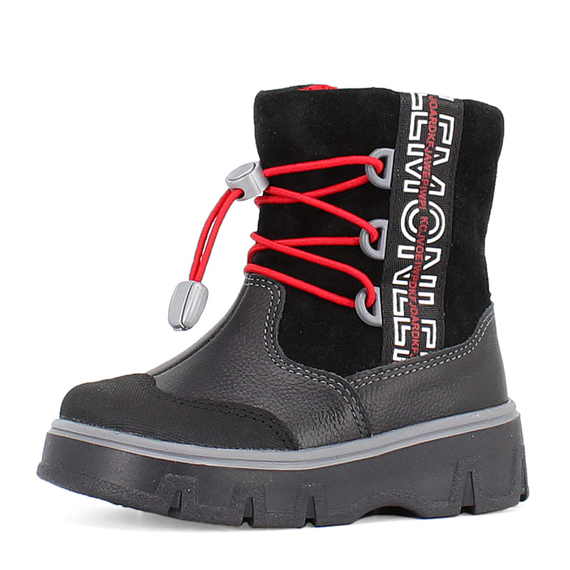 Сапожки малодетские, артикул 2104, цвет черный купить в интернет-магазине Shoeslel с доставкой по России