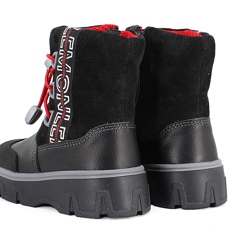 Сапожки малодетские, артикул 2104, цвет черный купить в интернет-магазине Shoeslel с доставкой по России