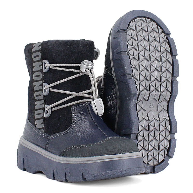 Сапожки малодетские, артикул 2104, цвет т.синий купить в интернет-магазине Shoeslel с доставкой по России