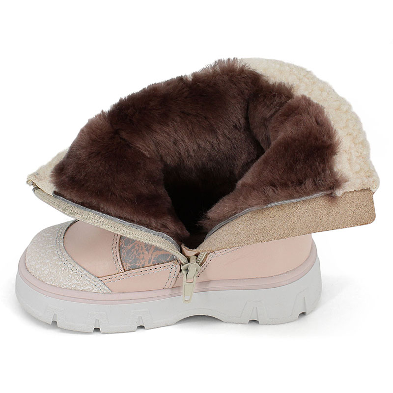 Сапожки малодетские, артикул 2105, цвет персиковый купить в интернет-магазине Shoeslel с доставкой по России