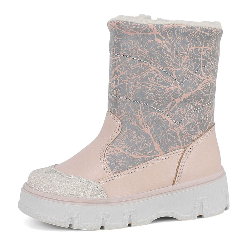 Сапожки малодетские, артикул 2105, цвет персиковый купить в интернет-магазине Shoeslel с доставкой по России