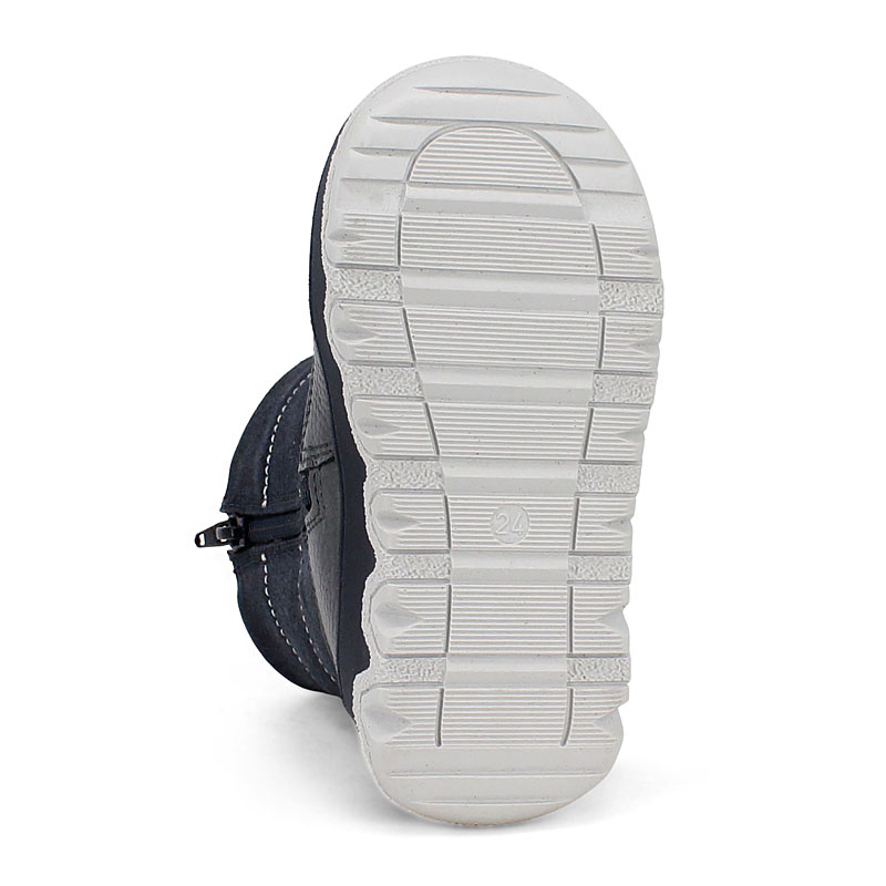 Сапожки малодетские, артикул 2105, цвет синий купить в интернет-магазине Shoeslel с доставкой по России