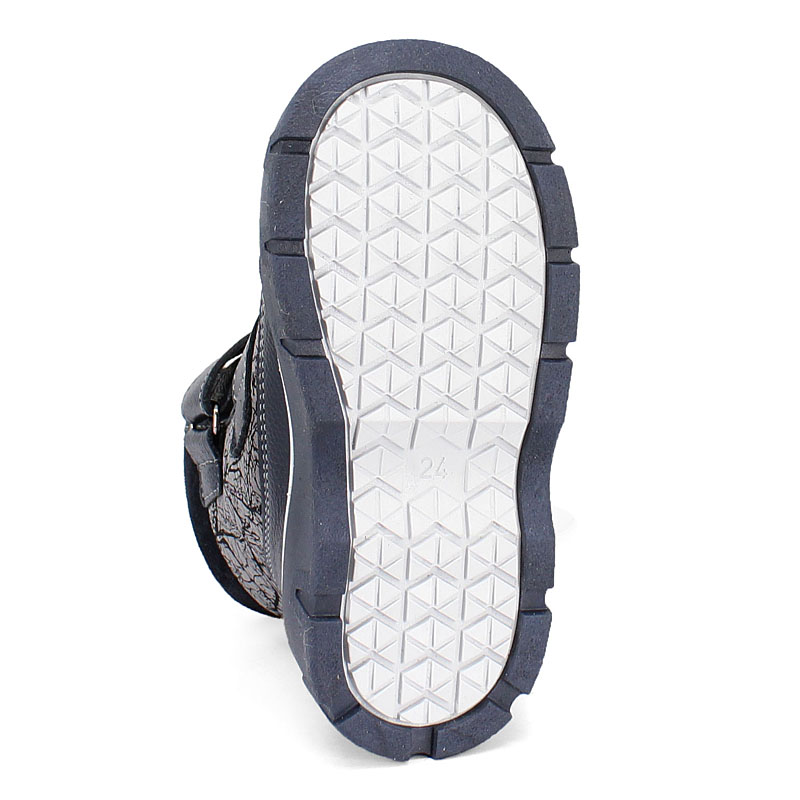 Ботинки малодетские, артикул 2111, цвет синий купить в интернет-магазине Shoeslel с доставкой по России