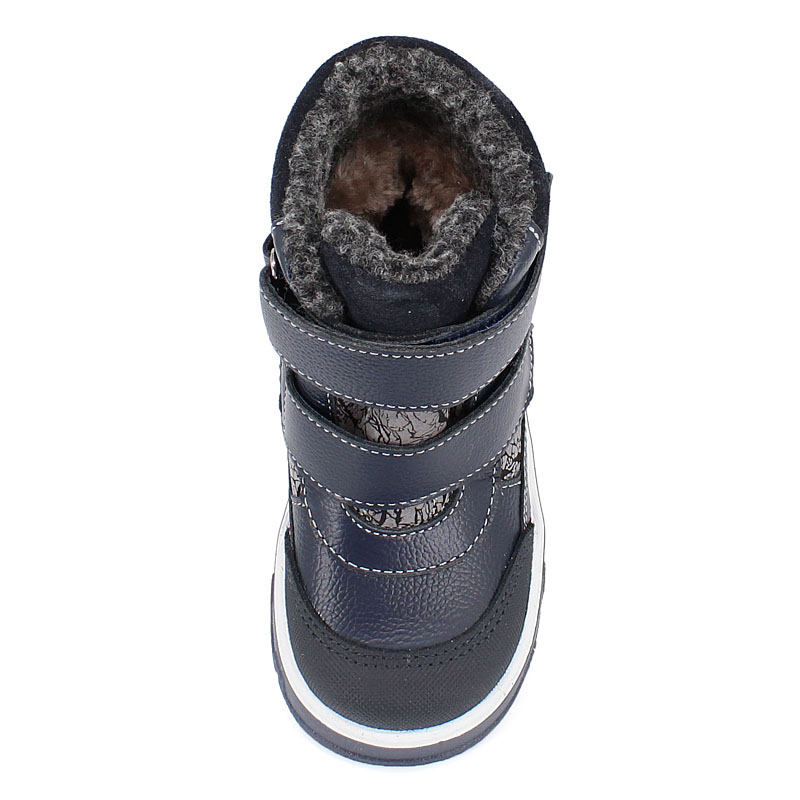 Ботинки малодетские, артикул 2111, цвет синий купить в интернет-магазине Shoeslel с доставкой по России