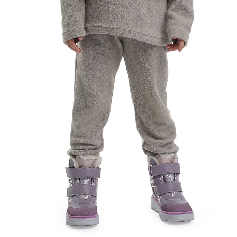 Ботинки малодетские, артикул 2111, цвет сиреневый купить в интернет-магазине Shoeslel с доставкой по России