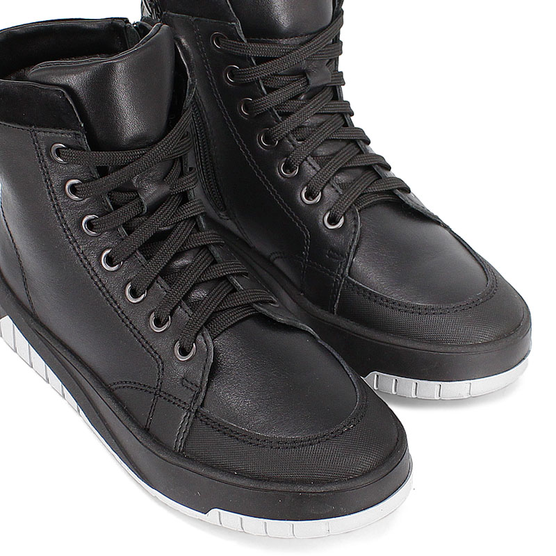 Ботинки, артикул 2117, цвет черный купить в интернет-магазине Shoeslel с доставкой по России