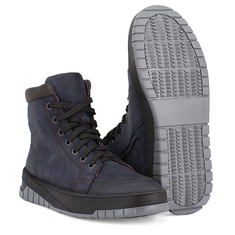 Ботинки, артикул 2117, цвет синий купить в интернет-магазине Shoeslel с доставкой по России