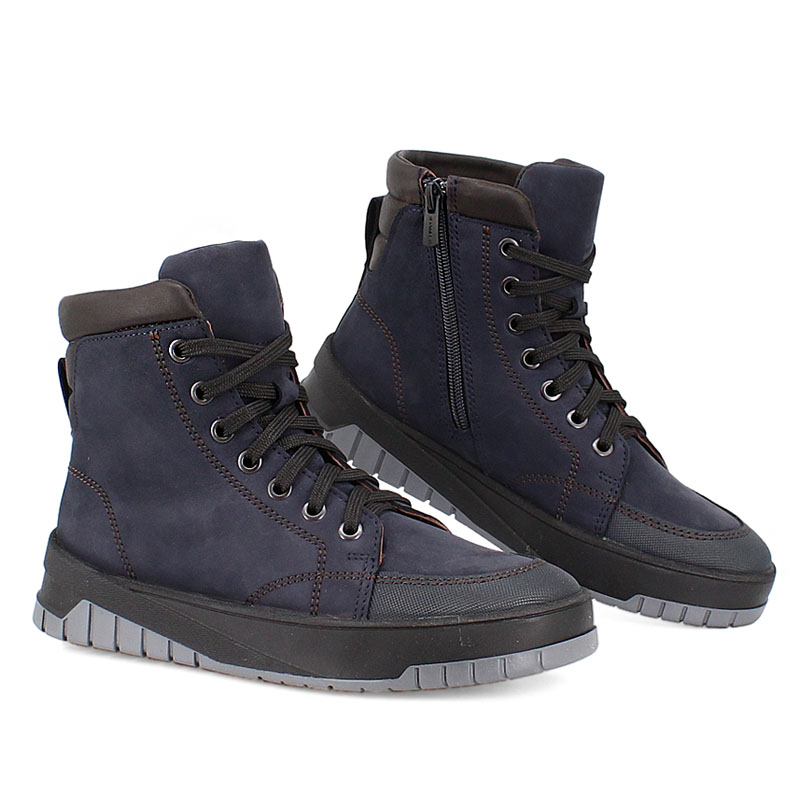 Ботинки, артикул 2117, цвет синий купить в интернет-магазине Shoeslel с доставкой по России