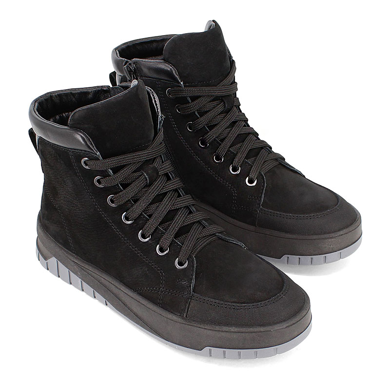 Ботинки, артикул 2117, цвет черный купить в интернет-магазине Shoeslel с доставкой по России