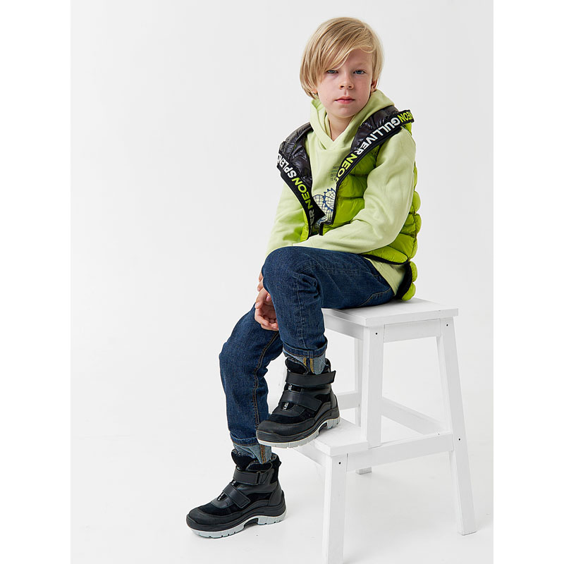 Ботинки, артикул 2124, цвет черный купить в интернет-магазине Shoeslel с доставкой по России