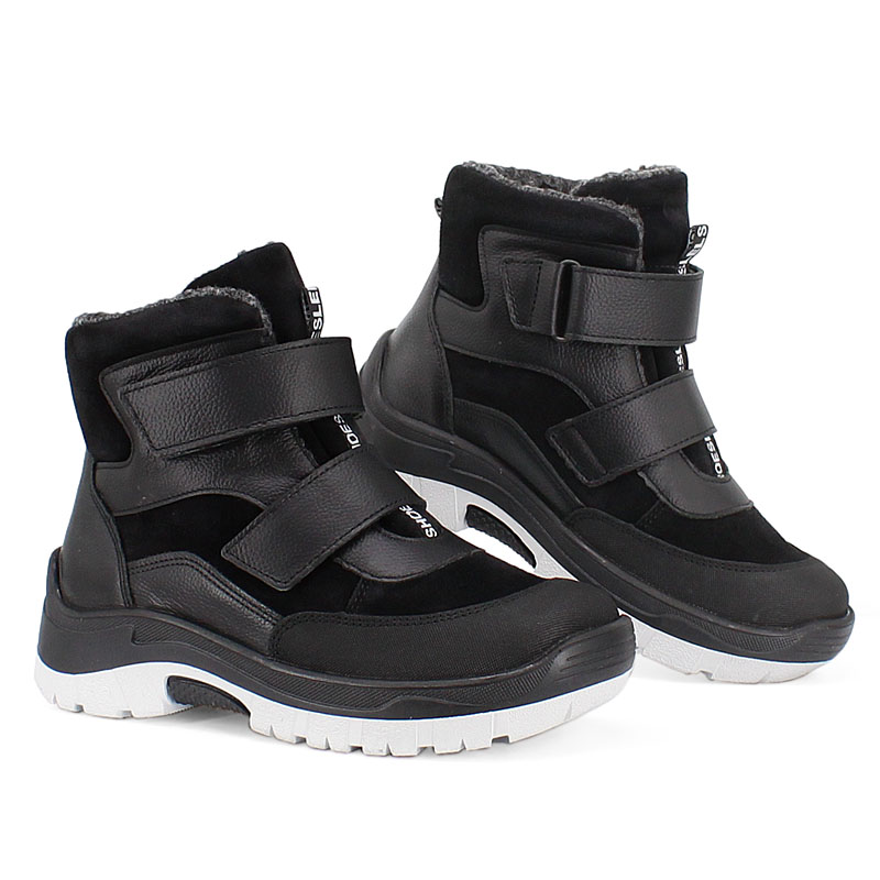 Ботинки, артикул 2124, цвет черный купить в интернет-магазине Shoeslel с доставкой по России