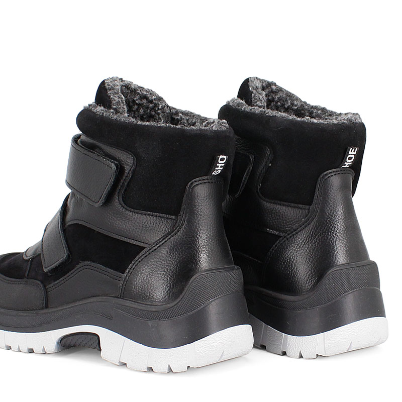 Ботинки, артикул 2124, цвет черный купить в интернет-магазине Shoeslel с доставкой по России