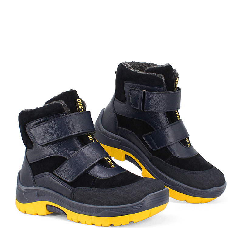 Ботинки, артикул 2124, цвет синий купить в интернет-магазине Shoeslel с доставкой по России