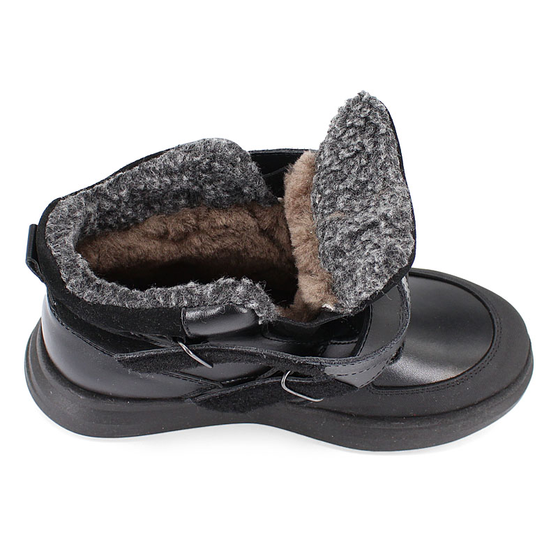 Ботинки, артикул 2128, цвет черный купить в интернет-магазине Shoeslel с доставкой по России