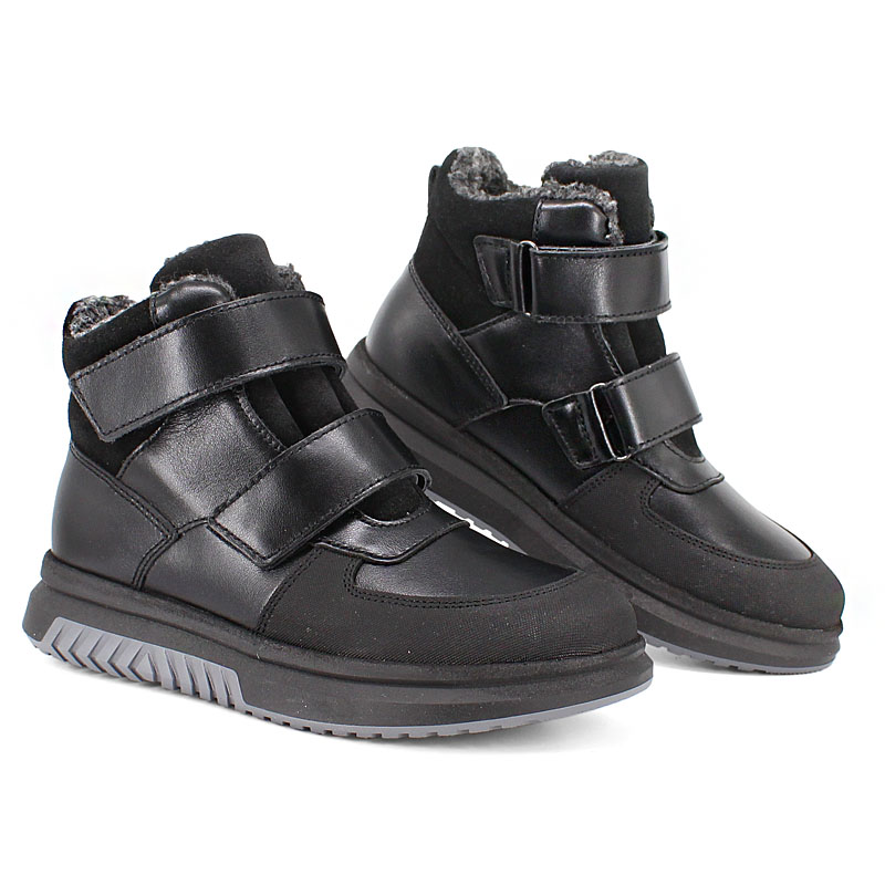 Ботинки, артикул 2128, цвет черный купить в интернет-магазине Shoeslel с доставкой по России